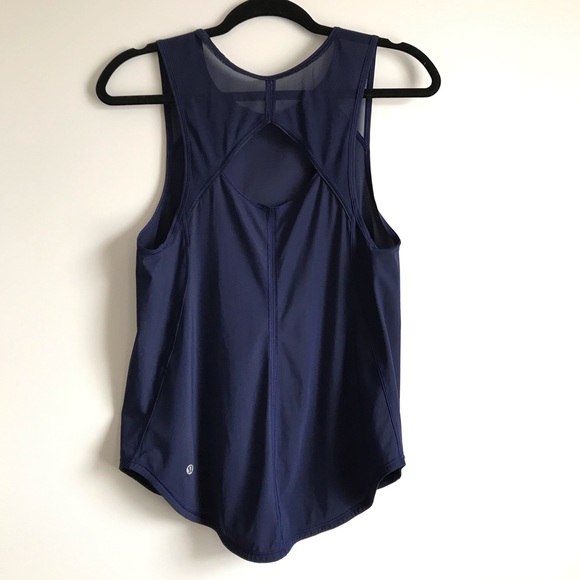 Lululemon Sculpt Tank Navy Blue - Picture 2 of 6